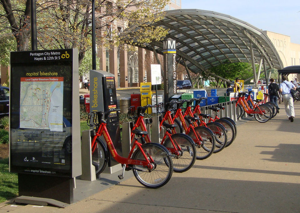 Washington, DC Capital BikeShare station