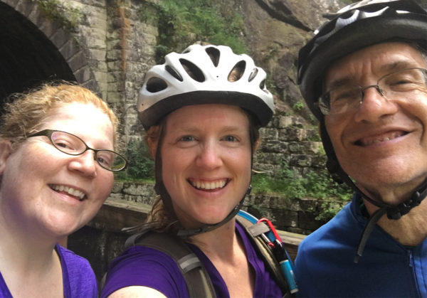 Bike touring along the C&O Canal 2016 - Paw Paw Tunnel